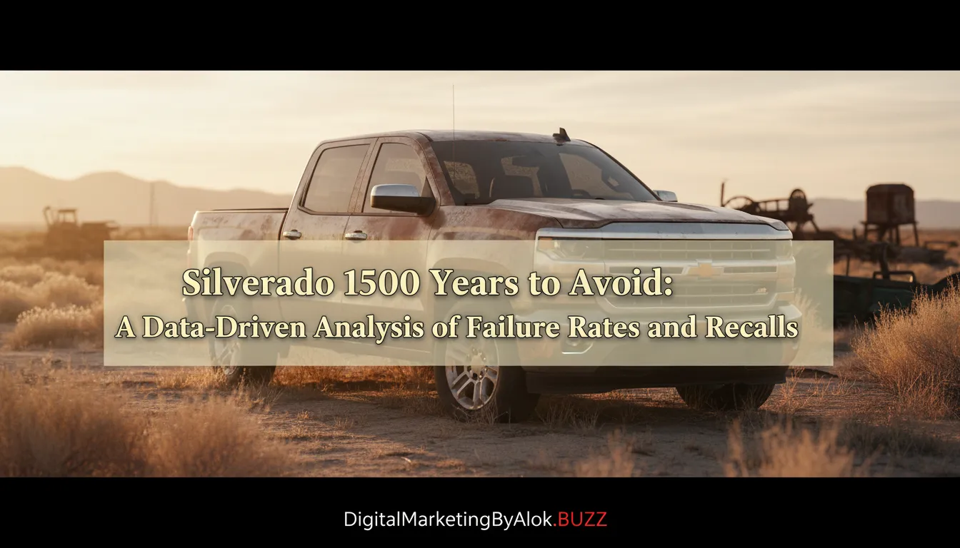 Silverado 1500 Years to Avoid